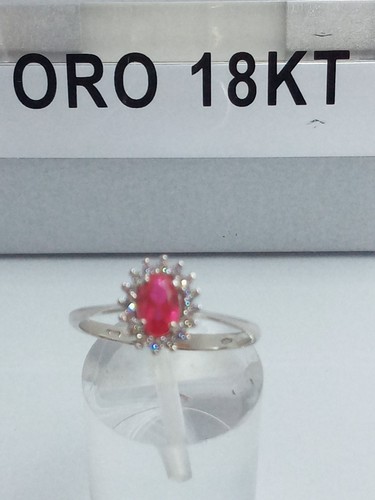 Anello oro bianco - anello, 18