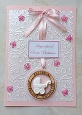 🌸battesimo Biglietto Auguri