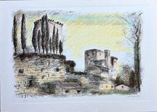Michele Cascella litografia