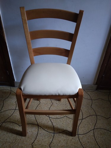 Sedia legno con - in,