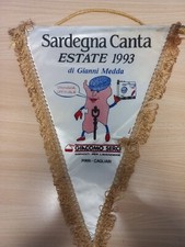 GAGLIARDETTO SARDEGNA CANTA GIANNI MEDDA PIRRI CAGLIARI 1993