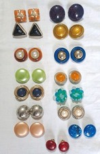 LOTTO ORECCHINI VINTAGE CLIP