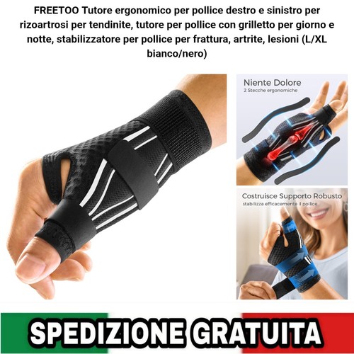 Tutore pollice mano destra - mano,