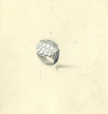 Anello con diamanti gioielli