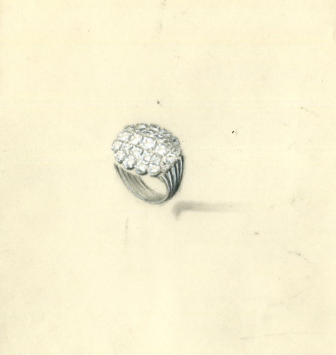 Anello con diamanti - , gioielli