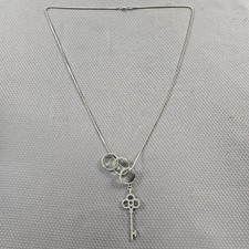 Collana tre anelli portachiavi