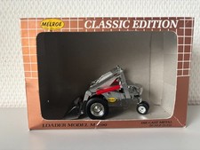 MELROE Bobcat pala gommata M-200 "triciclo" in argento 1:25 rarità come nuova