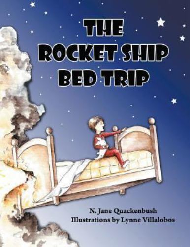 Rocket ship bed - rocket,