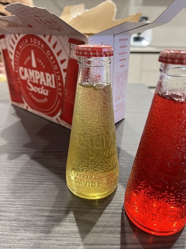 Bottigliette campari edizione - campari,