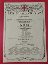 AIDA - LOCANDINA DA COLLEZIONE