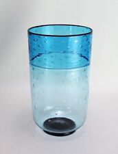 Vaso vintage in vetro di Murano firmato Yoichi Ohira