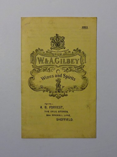 1911 gilbey wines - w., a.