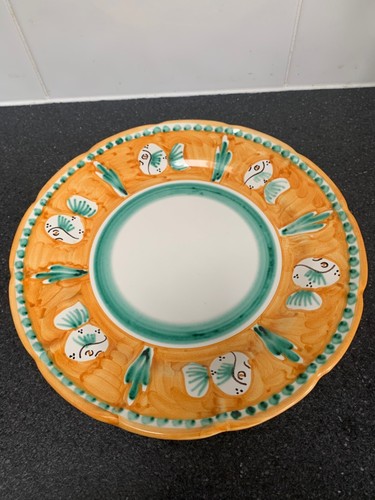 Italian vietri sul - mare, glazed