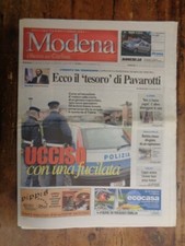 il Resto del Carlino MODENA 29/2/2008 Il tesoro di PAVAROTTI