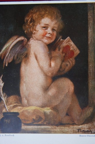 Cartolina artistica dipinto - artistica,