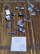 vintage rolex oyster  bracelet riveted 6635 links for parts repair