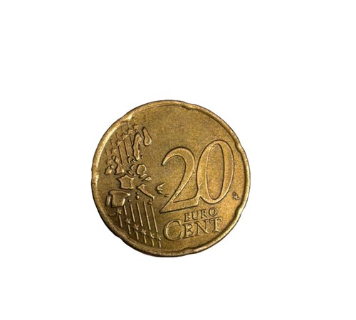 Moneta grecia centesimi - moneta,