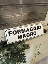 Targa Insegna Vintage
