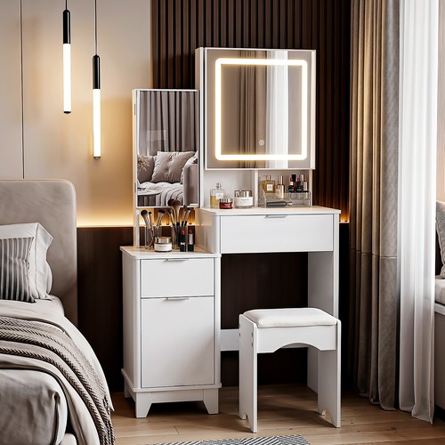 Tavolo trucco con specchio - da,