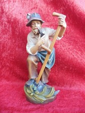 Nobile Statua In Legno