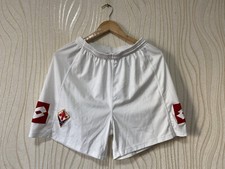LOTTO PANTALONCINI CALCIO FIORENTINA anni 2000 tg L UOMO BIANCO