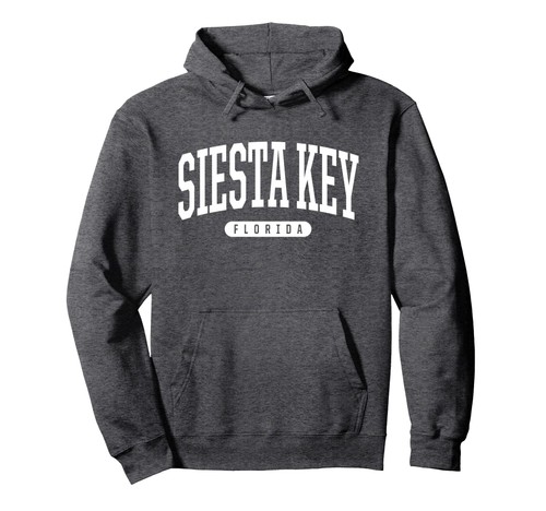 Felpa con cappuccio siesta key - con,