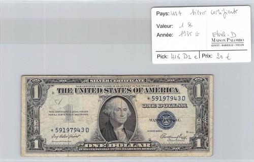 Banconota usa dollaro - usa, 1