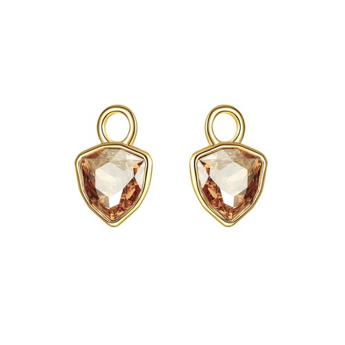 Trillion mini mix hoop earring - trillion,