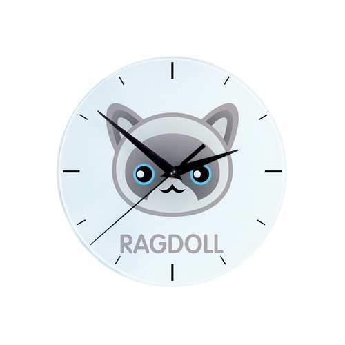 Ragdoll orologio con - , gatto