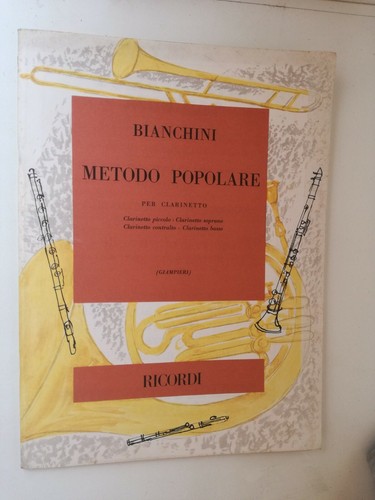 Metodo popolare per clarinetto - per,