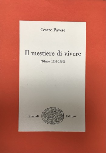 Mestiere vivere diario - vivere, (diario