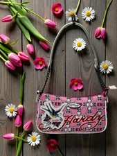 NEW Ed Hardy Pink Skulls &