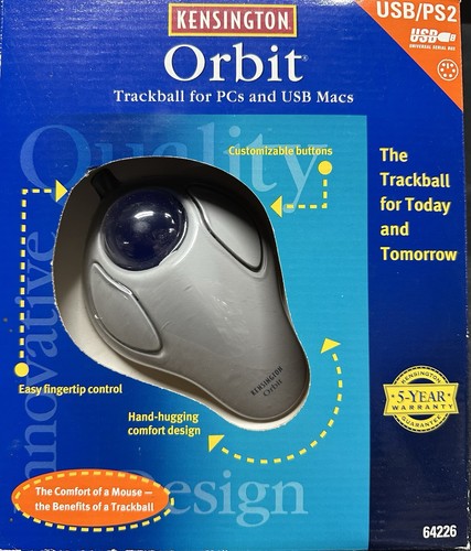 Mouse trackball kensington - mouse,