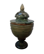 *HH* Coppa vintage onice alabastro vaso urna giara anfora amphora calice 