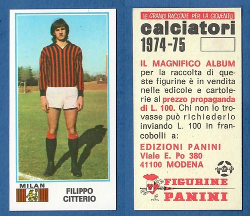 Figurina calciatori panini - figurina,