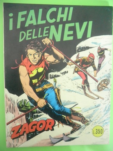 Zagor scritta rossa i - scritta,