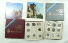 LOTTO 2 MONETE ARGENTO SERIE DIVISIONALI  REPUBBLICA S. MARINO 1975 1977