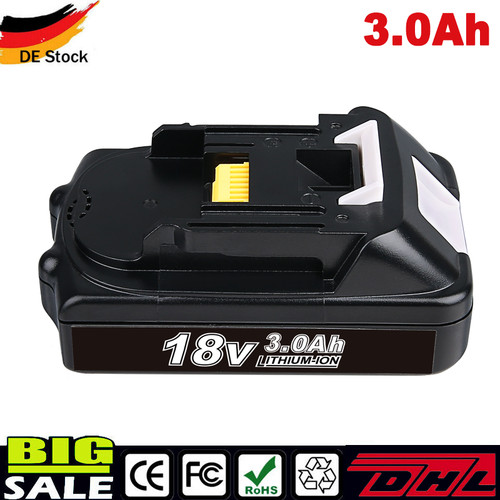 Batteria per makita - 18v, 3,0ah