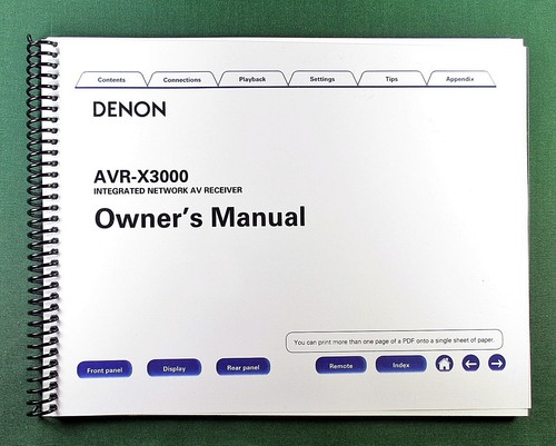 Denon avr x3000 - denon, avr-x3000