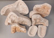 Vecchi Stampi Per Dolci Di Marzapane 1900.