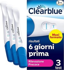 Clearblue Test di Gravidanza Rilevazione Precoce Risultati con 6 giorni di antic