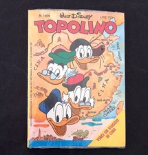 TOPOLINO LIBRETTO 1409 - BLISTERATO con Catalogo Giocattoli Mattel 82. Leggi des