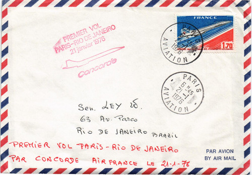Francia 1976 copertina posta