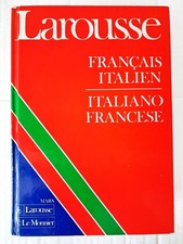 Dizionario Larousse Bilingue FRANCESE ITALIANO Compatto Vintage 1988 Vocabolario