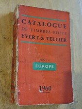 CATALOGUE DE TIMBRES - POSTE / YVERT & TELLIER - EUROPE 1960 TOME II francobolli