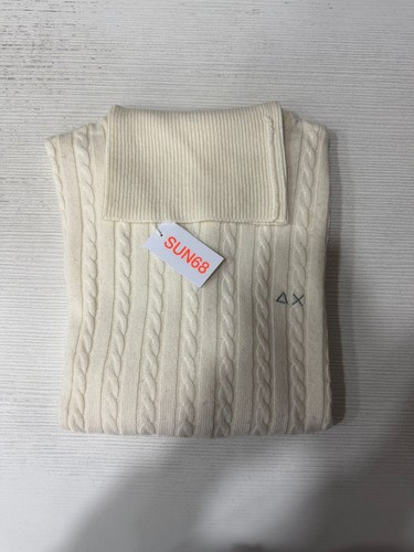 Sun68 maglione uomo panna - uomo,