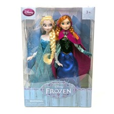 Nuova bambola classica Disney Store Frozen Elsa & Anna 12" (confezione da 2)