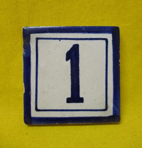 Antica piastrella numero - piastrella,