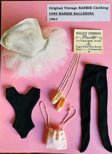 Ballerina barbie vintage 1961 - ballerina,