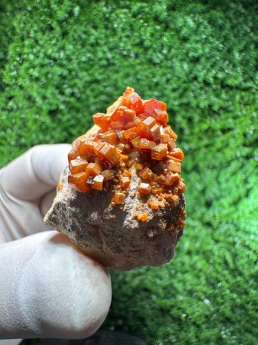 Vanadinite con esemplare - con,
